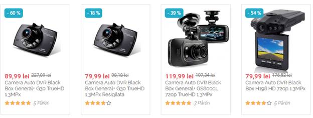camere auto