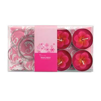 Cadoul Ideal de Paste – Set Lumanari Floricica