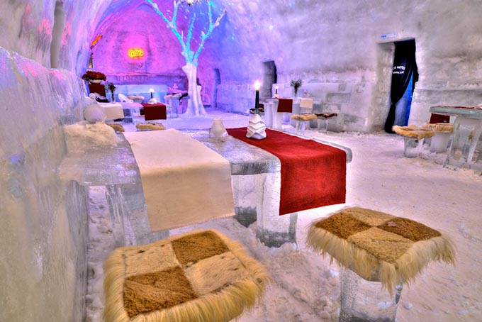 Cele mai frumoase hoteluri de gheata din lume