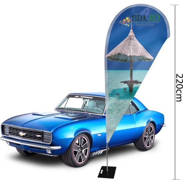 Publicitatea outdoor cu steaguri personalizate, o solutie foarte eficienta pentru companii