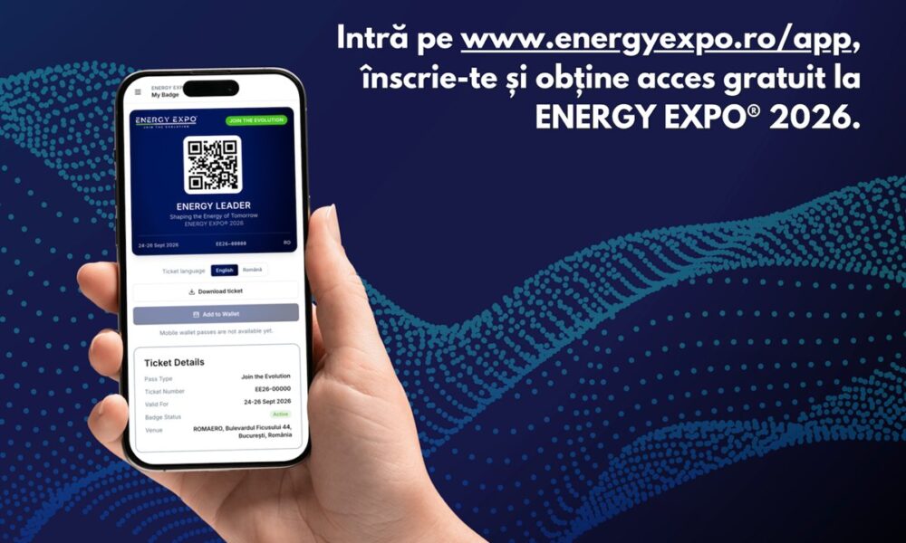 Între 24-26 septembrie, ENERGY EXPO® 2026 aduce giganți din energie și tehnologii în premieră la ROMAERO